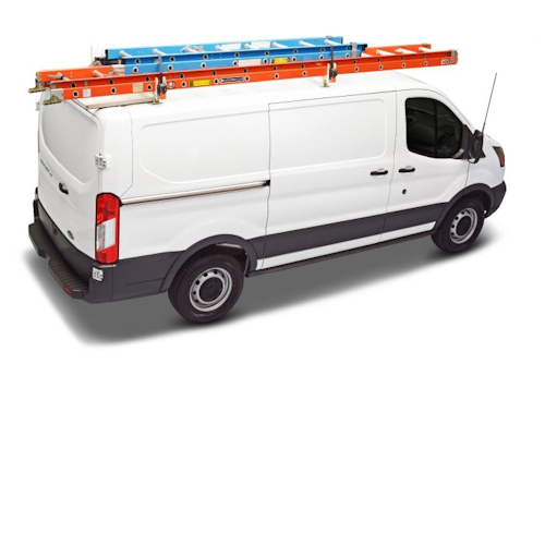 A Series Clamp Lock Ladder Rack For Metris And Low Roof Ford Transit Nissan Nv