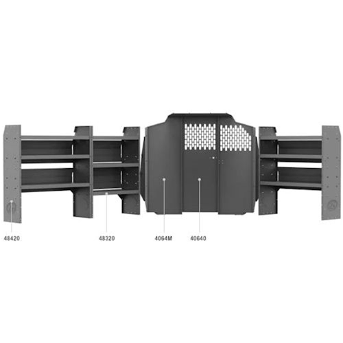 Base Work Van Equipment Package for Metris with 126" Wheelbase