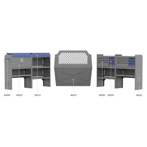 General Service Van Equipment Package for ProMaster City