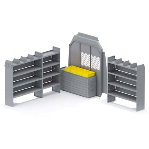 Heavy Duty Drawers Van Equipment Package for Sprinter with High Roof and 144" Wheelbase