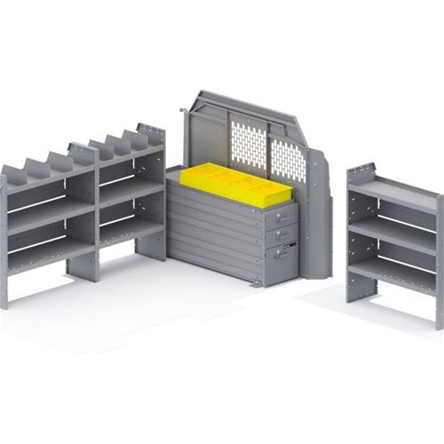 Heavy Duty-Drawers-Van Package Max for Transit Low Roof 130" Wheelbase