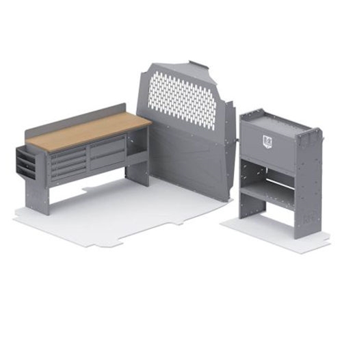 Locksmith Work Van Equipment Package for ProMaster City